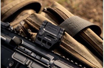 Image of Holosun Advanced Enclosed Micro Reflex Red Dot Sight, 1x 1.1 x 0.87 in, 2 MOA Red Dot Reticle, Black Anodized, AEMS-211301