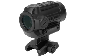 Image of Holosun ARO MRS Advanced Rifle Optic 1x22mm Reflex Red Dot Sight, Gold 2 MOA Dot/65 MOA Circle Multi-Reticle Rifle, Black, ARO-MRS-GD