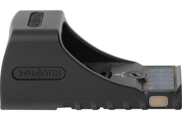 Image of Holosun Carry CZ P10 Solar Charging 1x0.9 Green Dot Sight, Multi Reticle, Black, SCS-P10-GR