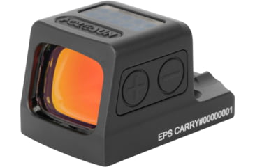 Image of Holosun Carry Enclosed Pistol Sight w/Multiple Reticle System, Red Reticle, Black, EPS-CARRY-RD-MRS