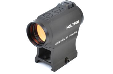Image of Holosun Circle Micro Red Dot Sight, 2 MOA Dot, 65 MOA Circle, Black, HS503BU