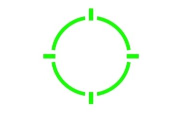 Image of Holosun Elite 65 MOA Circle / 2 MOA Dot Reticle Green LED Dot Sight, Black, HE515GM-GR Elite