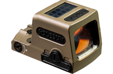 Image of Holosun EPS-Carry 1x0.58x0.77in Reflex Red Dot Sight w/Multiple Reticle System, Red 32 MOA Ring w/2 MOA Dot, FDE, EPS-CARRY-RD-MRS-DD