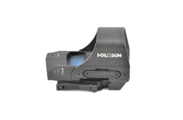 Image of Holosun Flagship Open Reflex 2MOA Dot / 65MOA Ring, Black, HE510C-GR ELITE