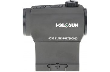 Image of Holosun Green LED 2MOA Dot, Black, HE403B-GR ELITE