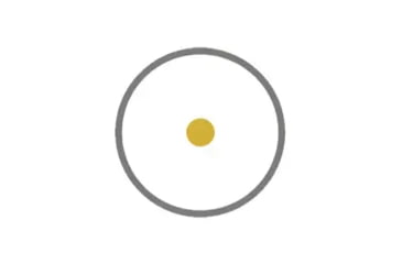 Image of HOLOSUN HE407K-GD-X2 REFLEX SIGHT 6MOA GOLD DT