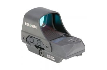 Image of Holosun Flagship Open Reflex  2MOA Dot &amp; 65MOA Ring, Black HE510C-GR