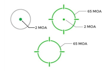 Image of HOLOSUN HE510C-GR/HM3X HS510CG2/HM3X COMBO W/CASE