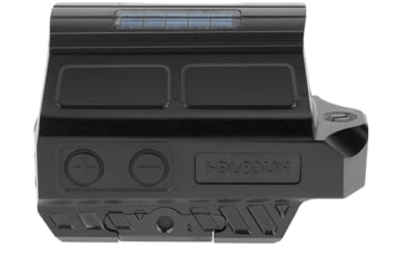 Image of Holosun HE512C-GD Circle Dot Reflex Sight, 2MOA Dot &amp; 65MOA Ring Reticle, Aluminum, Black, HE512C-GD