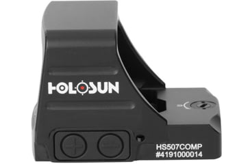 Image of Holosun HS507COMP-GD 1x 1.1x0.87 in Reflex Red Dot Sight