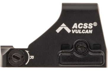 Image of Holosun HS507K Compact Pistol Reflex Red Dot Sight, 2x 0.58 x 0.77 in, MOA Red ACSS Vulcan Reticle, Black, HS507K-X2-ACSS