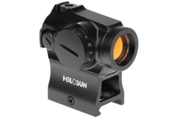 Image of Holosun Micro Red Dot Sight, 2 MOA &amp; 65MOA Ring Reticle, MAO, Black, HE503R-GD