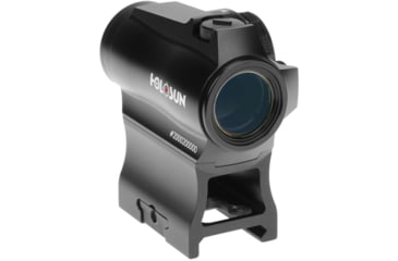 Image of Holosun Micro Red Dot Sight, 2 MOA &amp; 65MOA Ring Reticle, MAO, Black, HE503R-GD