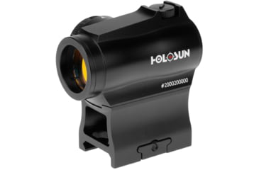 Image of Holosun Micro Red Dot Sight, 2 MOA &amp; 65MOA Ring Reticle, MAO, Black, HE503R-GD