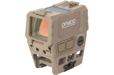 Image of Holosun OPMOD AEMS Red Dot Sight, Red MRS, 2 MOA Dot, Flat Dark Earth, AEMS 211311