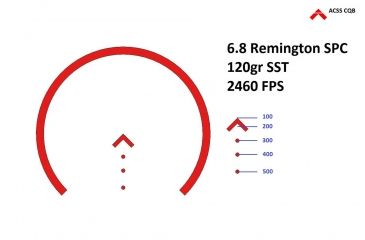 Image of Holosun Paralow HS503G Red Dot Sight w/ Illuminated ACSS CQB Reticle, Black, HS503G-ACSS, EDEMO5
