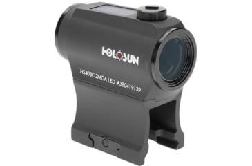 Image of Holosun Paralow Red Dot Sight, 2 MOA Dot Reticle, Black, HS403C