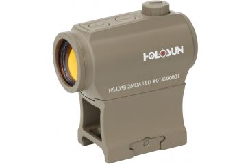 Image of Holosun Red Dot Sight, Flat Dark Earth, HS403B-FDE