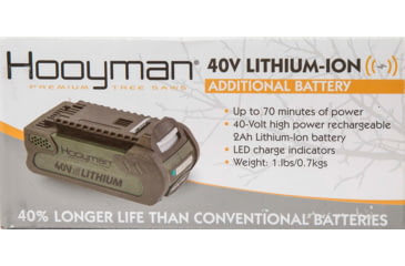 Image of Hooyman Saws Spare 40 Volt Lithium Battery,2 ah 655237