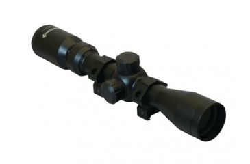 Image of Horton Archery Mult-A-Range 4x32mm Crossbow Scope Kit With Rings Illuminated Crosshairs Reticle Black
