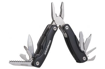 Image of Humvee 9-Bulb LED Flashlight and Pocket Pliers Set, 2-Piece, Black HMV-KC-4BLK