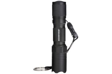 Image of Humvee Emergency Rescue Knife and Tactical LED Flashlight Set, 2-Piece, Black HMV-KC-ER1