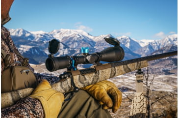 Image of Huskemaw Blue Diamond 5-20x50mm Rifle Scope, 30mm Tube, Second Focal Plane, Huntsmart Reticle, Matte Black, 10520BDMB