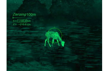 Image of Infiray Fast Red Dot 1X Thermal Fusion Sight, Black, Medium, FAST FAH25