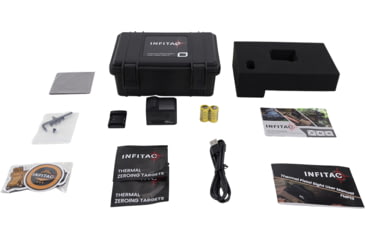 Image of InfiTac Fast Mini FMP13 0.5x Thermal Rifle Scope, 256x192, 60Hz, Black, FMP13