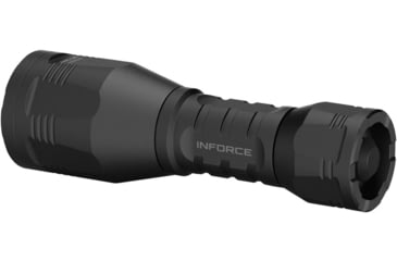 Image of INFORCE ARC 350-Lr-H Rechargeable 18350 Li-Ion 1200 Lumens LED Flashlight Handheld Kit, Black, IF73001