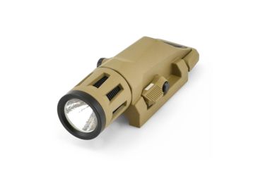 Image of InForce WML Weapon Mounted Multifunction White LED Tactical Light, 400 Lumens, Flat Dark Earth, CR123A, W-06-1