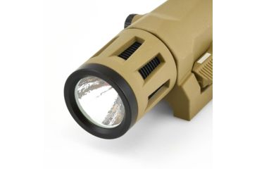 Image of InForce WML Weapon Mounted Multifunction White LED Tactical Light, 400 Lumens, Flat Dark Earth, CR123A, W-06-1