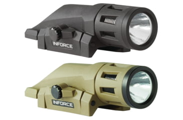 Image of INFORCE WML White LED Tactical Light, Black, Flat Dark Earth