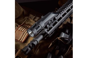 Image of InForce WMLX Weapon Mounted Multifunction White LED Tactical Light, 800 Lumens, Black, 2 CR123A, WX-05-1, EDEMO13