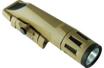 Image of InForce WMLX Multifunction 800 Lu. Weapon Mounted Light, White LED, Flat Dark Earth Body, White Light, 2 CR123A WX-06-1