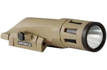 Image of USED INFORCE WMLX Multifunction LED Weapon Mounted Light, 123A Lithium, White, 800 Lumens, Flat Dark Earth, IF71003DE, EDEMO3