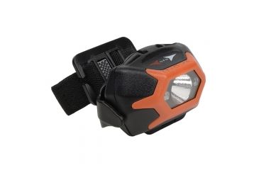 Image of Inova STS Bike Helmet Light, 142 Lumens, Orange/Black, 1 White LED, 2 Red LEDs HLSHA-19-R7