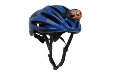 Image of Inova STS Bike Helmet Light, 142 Lumens, Orange/Black, 1 White LED, 2 Red LEDs HLSHA-19-R7