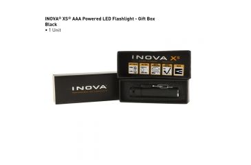 Image of Inova XS AAA LED Flashlight,80 Lumens,Black XSB-01-R7