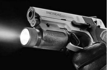 Image of Insight M5 Tactical Illuminator Light Mounted on SW Tactical Pistol