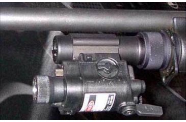 Image of Insight Laser Aiming Module Mounted ILWLP / LAM-1000 Mounted on Shot Gun