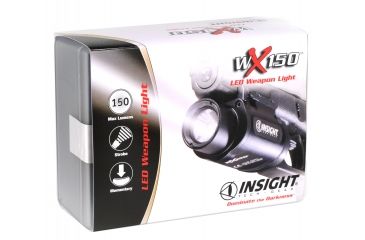 Image of EOTech Flashlight WX 150, Rail-mounted LED, Black WM3-LBRXU-TB01