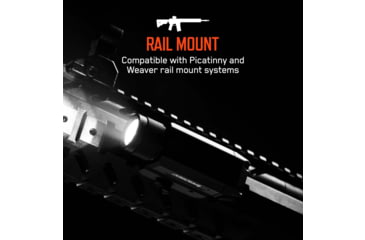 Image of IPROTEC IPRLGT1002 RM600 Rail Mount Light 600 Lumens