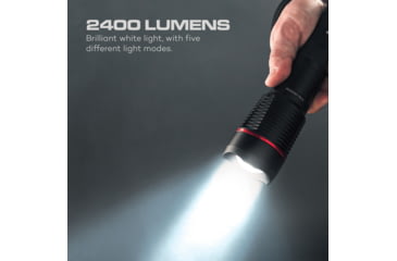 Image of IProtect 6693 Outdoorsman 2400 2400 Lumens LED Aluminum Black AA