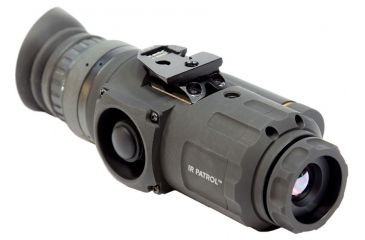 Image of IR Defense IR Patrol LE M300W-K Thermal Monocular Scope,640x480,60hz w/Wilcox 5.56 Rated Weapon Mount,Black 39216