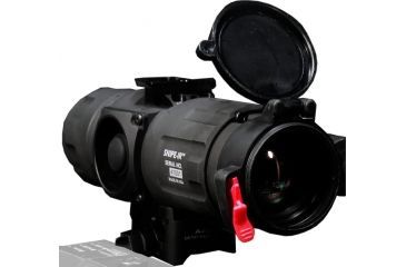 Image of IR Defense Reap-IR Mini Thermal Weapon Sight 640x480 w/Wilcox Flip-to-side Mount, 35mm Lens, Black RIP-640-35-TK