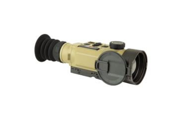 Image of IRAYUSA Hybrid Compact, Thermal Sight, 3.5X Magnification, 50mm Objective, Multiple Reticles, 1440x1080 AMOLED Display, Cerakote Finish, Tan, IRAY-HCH50R
