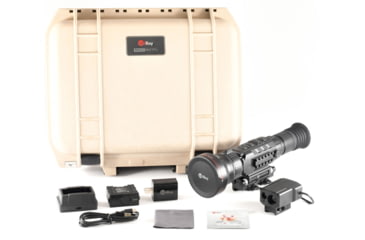 Image of InfiRay Outdoor Rico HD 1280 2X 75mm Magnification Thermal Weapon Sight, Black, IRAY-RS75