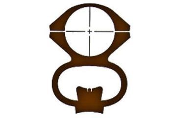 Image of Ironsighter See-Thru Mount For Ruger 44 Carbine 735