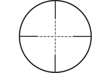 Image of JE Machine Tech Rifle Scope Optics 1-4X28mm with Illuminated Reticle, Black, TS-SE2B